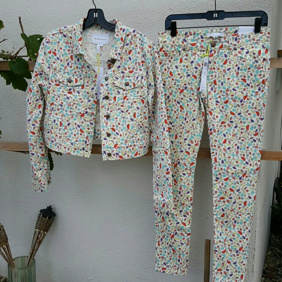 BCBGeneration jeans &jacket set brand new with tag