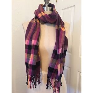 Plaid scarf