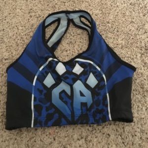 Cheer athletics sports bra