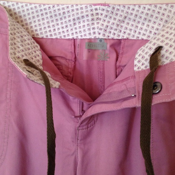 Athleta Cropped Cargo Pants