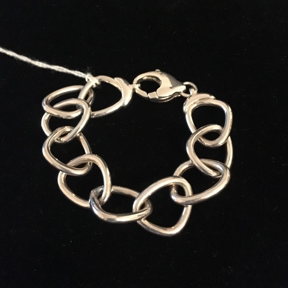 Beautiful Sterling Silver Link Bracelet - Picture 4 of 4