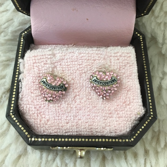 Juicy Couture Heart Earrings