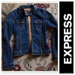 🎉🎉EXPRESS MOTO JEAN JACKET
