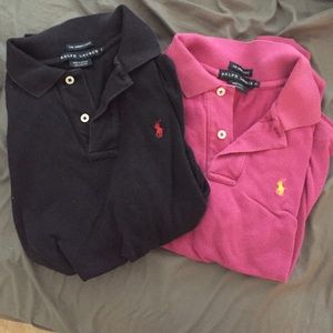 Long sleeve polo shirts