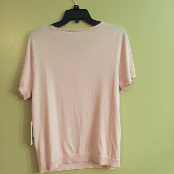 SOLD! Jewel Bow Scoop Neck Sweater - Picture 4 of 4