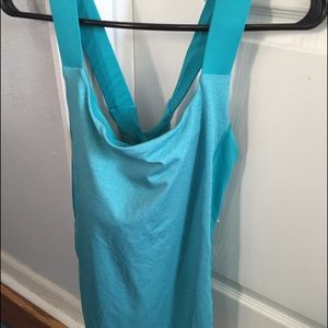 CHAMPION C9 Teal exercise top with cross back