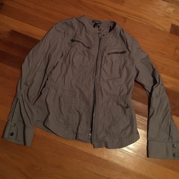🌟Like New Express M seal gray jacket