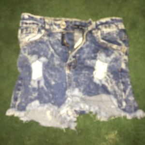 ripped high waisted shorts