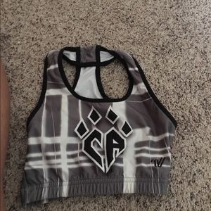 Cheer athletics sports bra