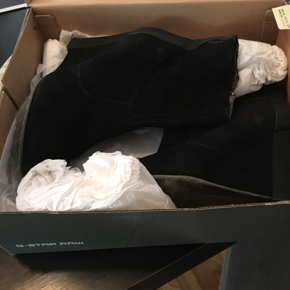 Gstar raw wedge black booties - Picture 4 of 4