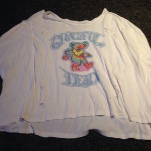 Oversized (medium) distressed grateful dead tshirt