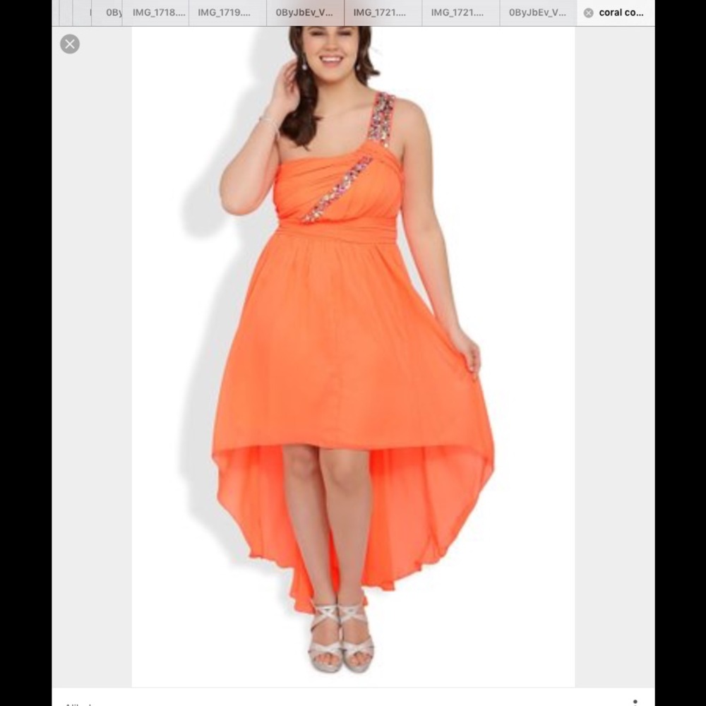 Coral prom dress NEED GONE