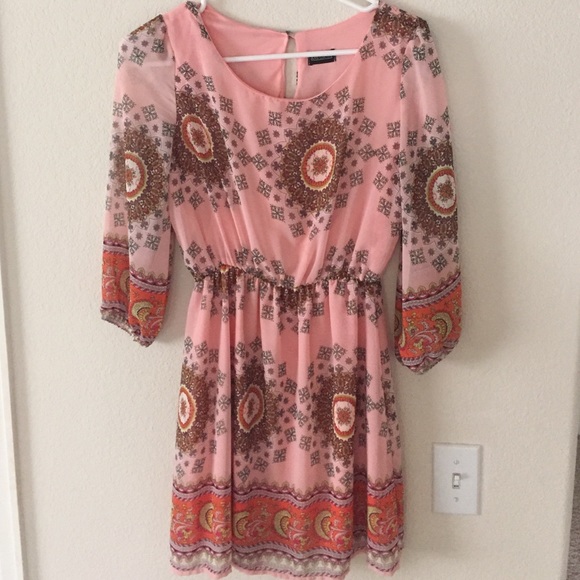 Pink summer dress