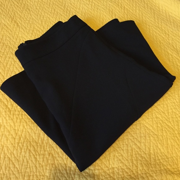 {Final Price} LOFT Black Midi A-Line Skirt