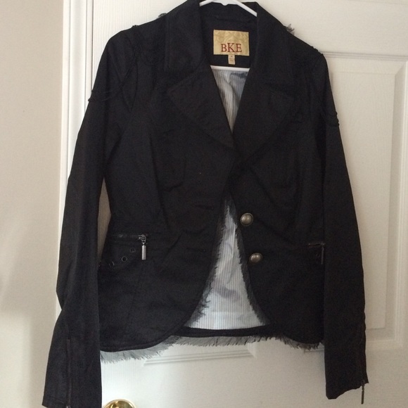 BKE black edgy blazer