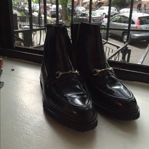 Opening Ceremony Patent Chelsea boots