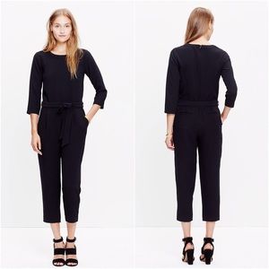 Madewell black Sloan jumpsuit