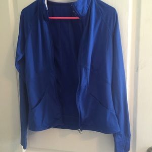 Blue Danskin jacket