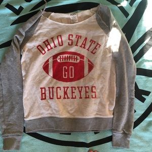 Pink Ohio State Buckeyes sweatshirt