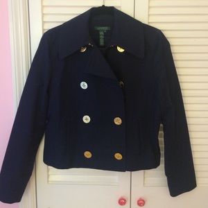 Ralph Lauren Navy peacoat