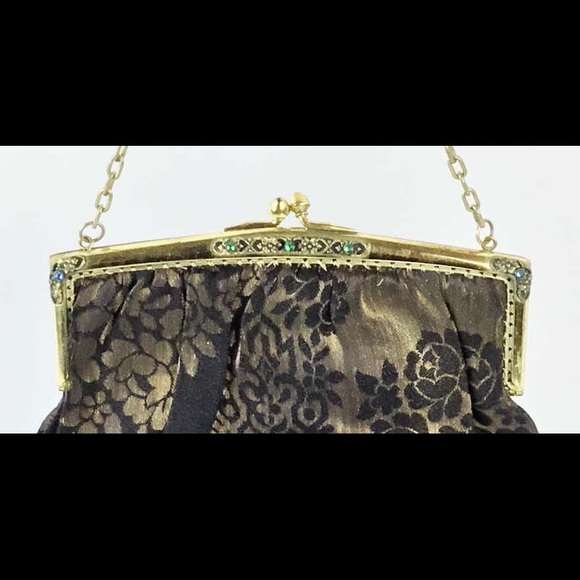 Antique Art Deco Evening Bag - Authentic 1920s - Picture 2 of 4