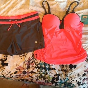 Free Country 2-piece swimsuit