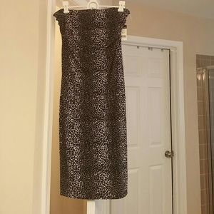 Strapless dress