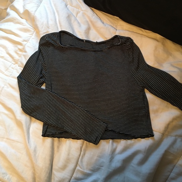 long sleeved brandy shirt