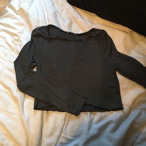 long sleeved brandy shirt