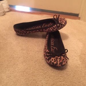 American Eagle Leopard Flats