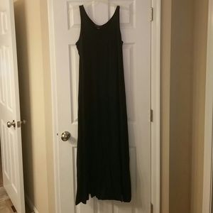 Navy blue maxi dress