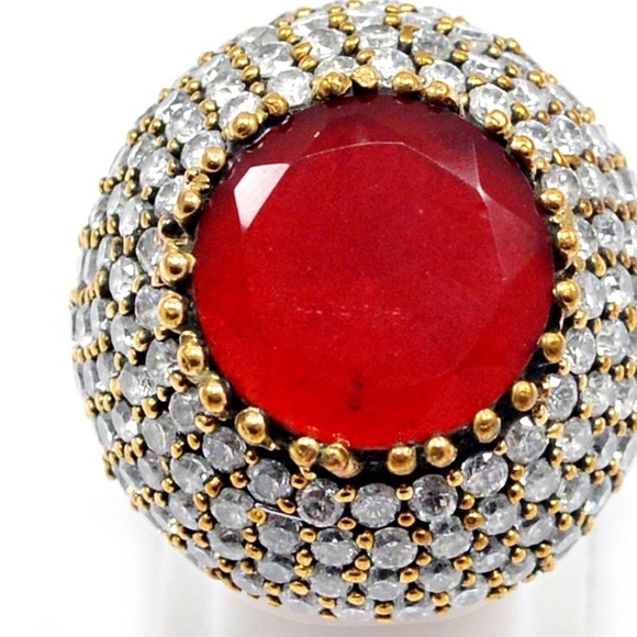 Silvesto Jaipur Ruby $ Topaz