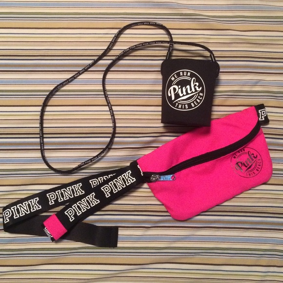 Victoria's Secret PINK can Coozy and Fanny pack