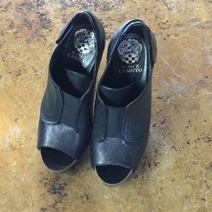 Toe bootie black Vince Camuto