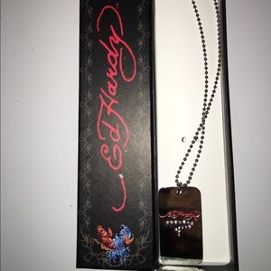 Ed Hardy Dog Tag