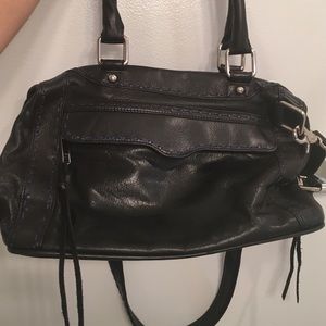 Rebecca Minkoff MAB BLACK WITH NAVY DETAIL