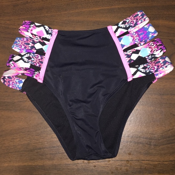 high rise swim bottoms