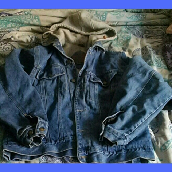 Hooded Jean Jacket