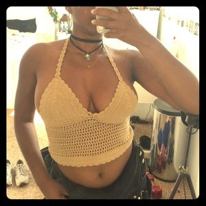 Crochet Bralette Crop Top