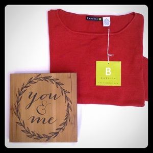 Babette Silk Blend 3/4 Sleeve Sweater