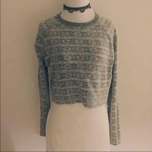 UO | sweater crop top