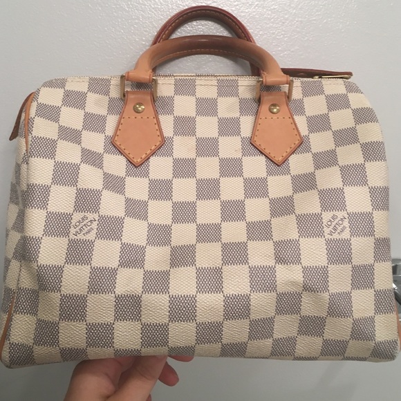 Louis Vuitton Speedy 25 Damier Azur