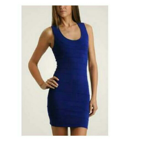 twentyone Dresses & Skirts - Sexy blue bodycon