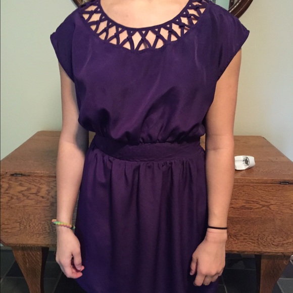 Nice purple dress