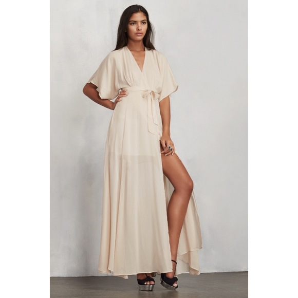 🌴SOLD! Reformation champagne dress🌴 - Picture 3 of 3