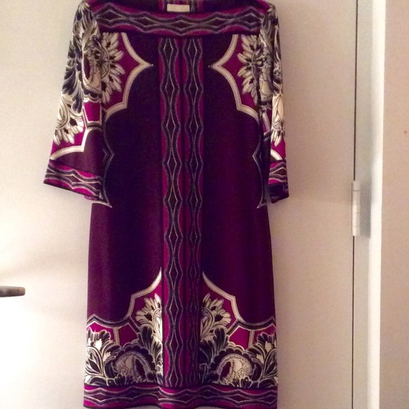 EXQUISITE DONNA MORGAN SHIFT DRESS - Picture 2 of 4