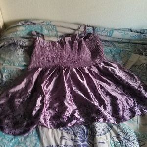 Violet Baby Doll Plus Size Shirt