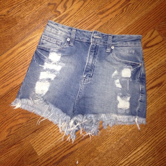 Just USA high wasted Jean shorts size xs