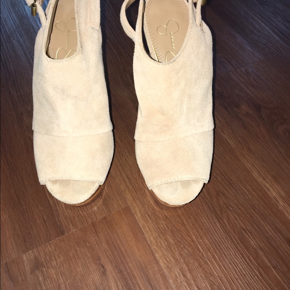 Tan Platform Slingback - Picture 1 of 4
