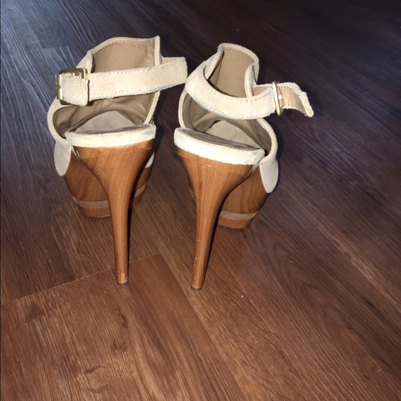 Tan Platform Slingback - Picture 3 of 4